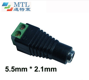 DC jack connector-5.5mm*2.1mm, female