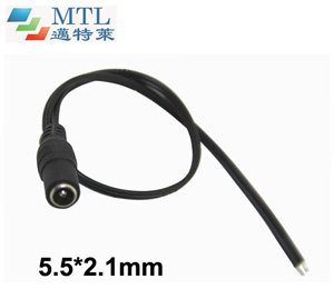 DC power cable connector female 5.5/2.1 -1