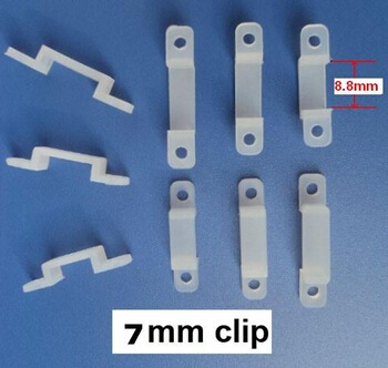 LED strip clip silicone Clip-7MM-A