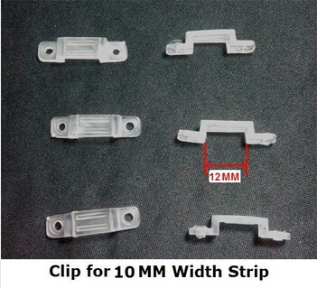 LED strip accessories PVC clip Clip-10MM-C