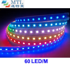 WS2812B IC 60LED/M 5050 RGB LED strip individually addressab